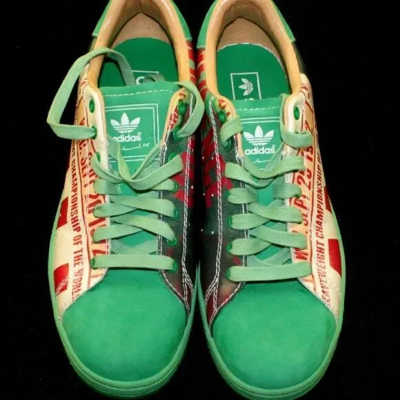 adidas gazelle silver green womens adidas Superstar 'Muhammad Ali - Core Black' | Brown main image 0